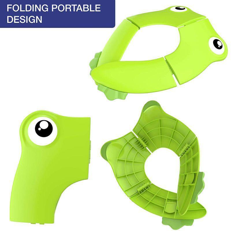 Foldable Potty Toilet Training Seat Portable Travel Toddler Toilet Seat with Bag
