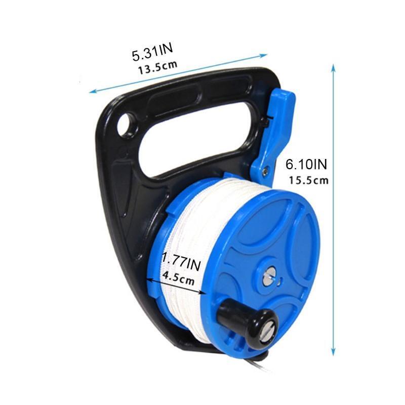 Wire Retractable Reel With Handle Can Be Immersed In Underwater Sports Equipment