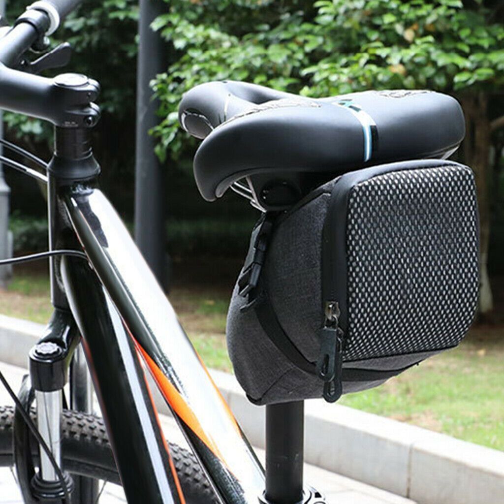 Storage Tool Rear Seat Tail with Tail Light Pack Portable Saddle Bag