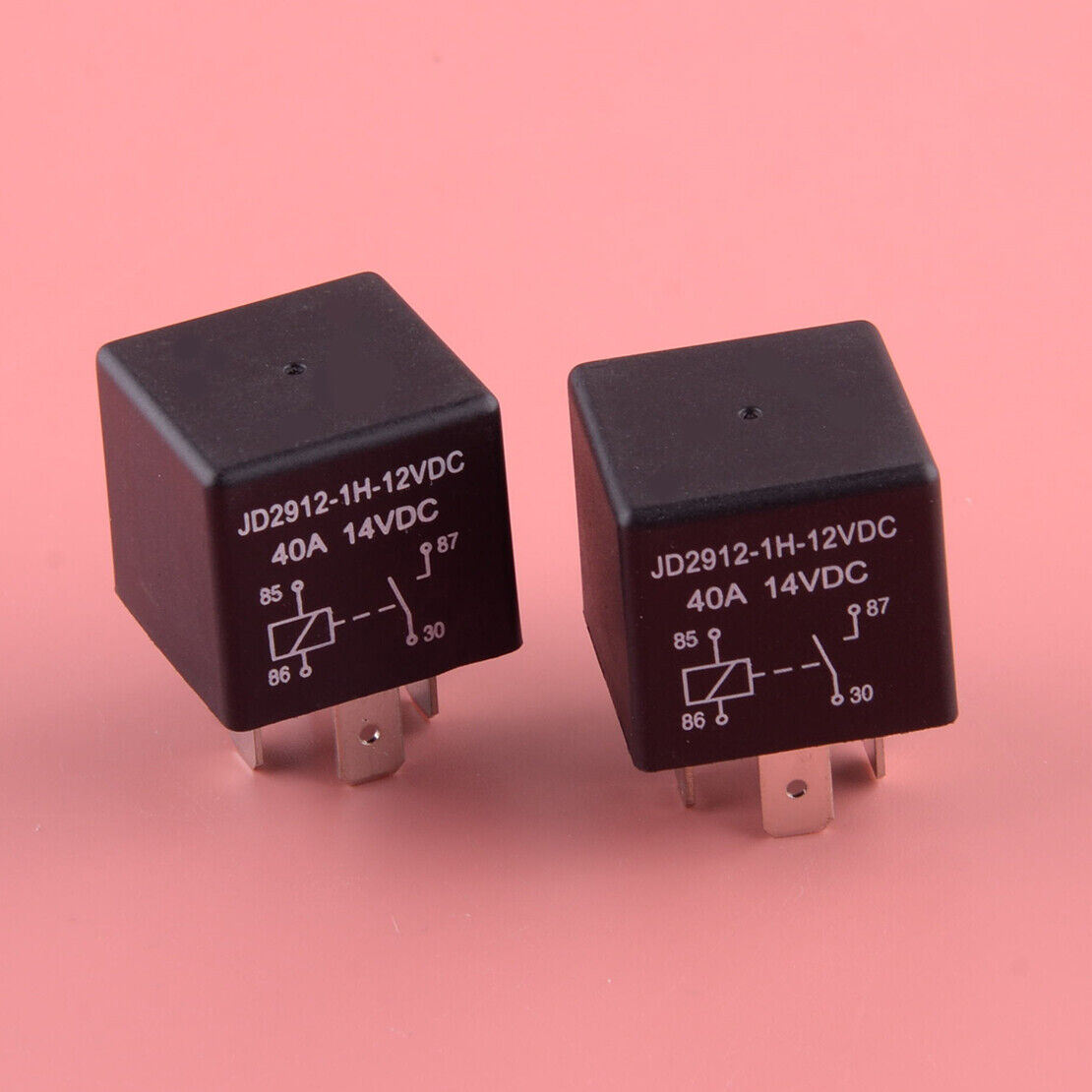 2pcs 12V 40A Power Trim Tilt Starter Relay 4 Pin for Car Boat Outboard VF4-55F11