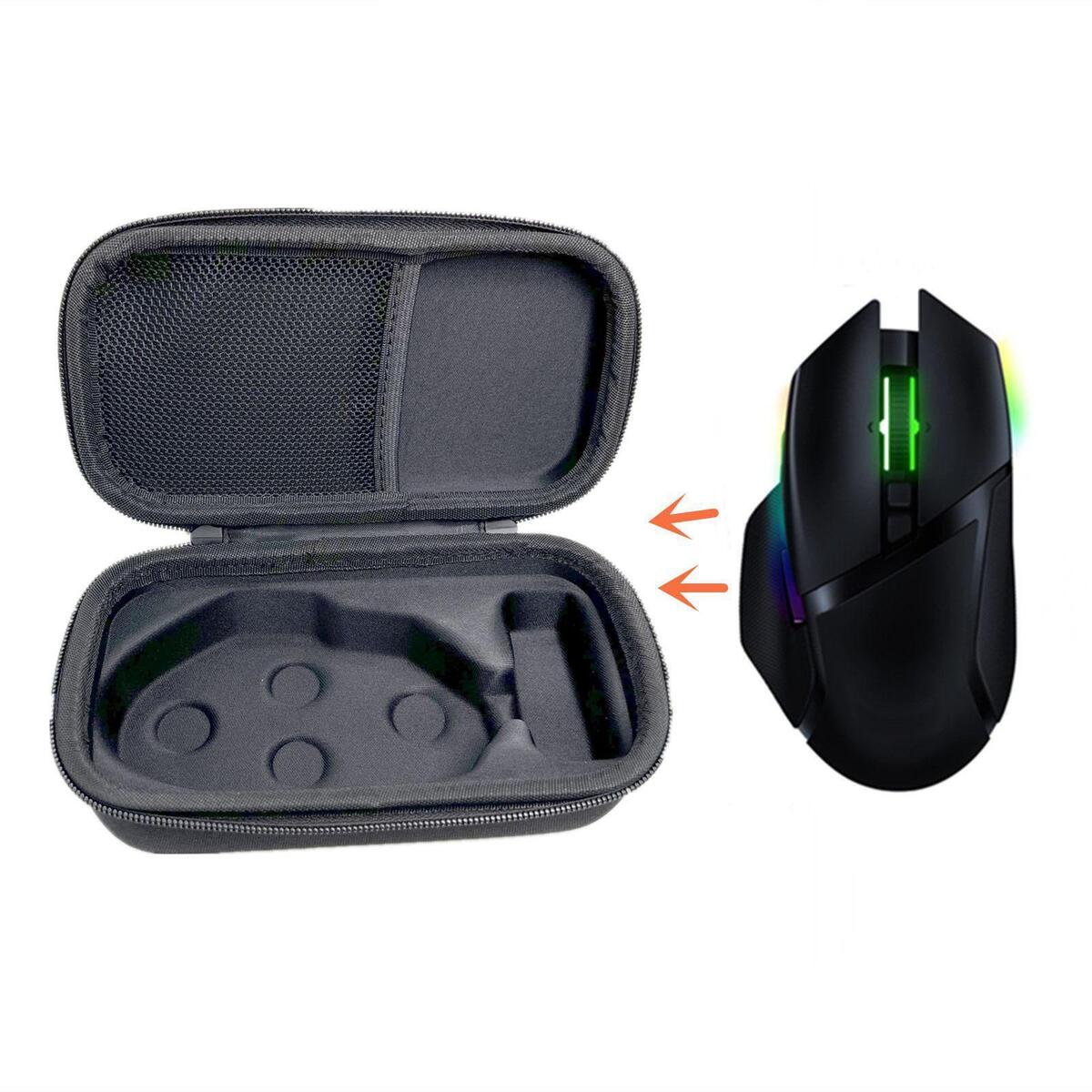 Portable Mouse Carrying Storage Bag Organizer Fashion Waterproof Soft Foam