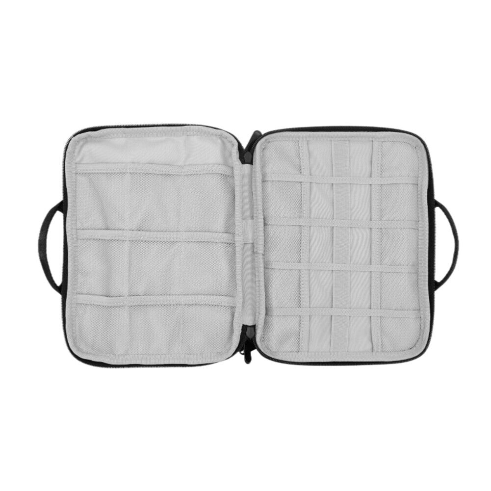 Portable Watch Strap Storage Bag Organizer Watchband Holder Box (Gray)