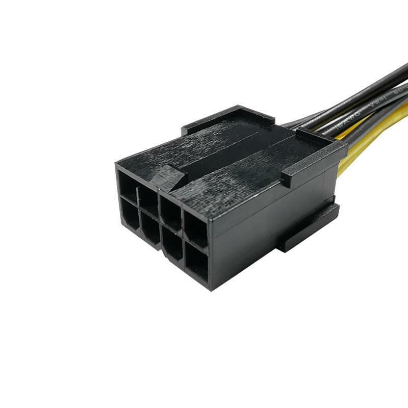 Durable 8pin PCI E Female to Dual 8(6+2)pin PCIe Male Extender Lines Wires