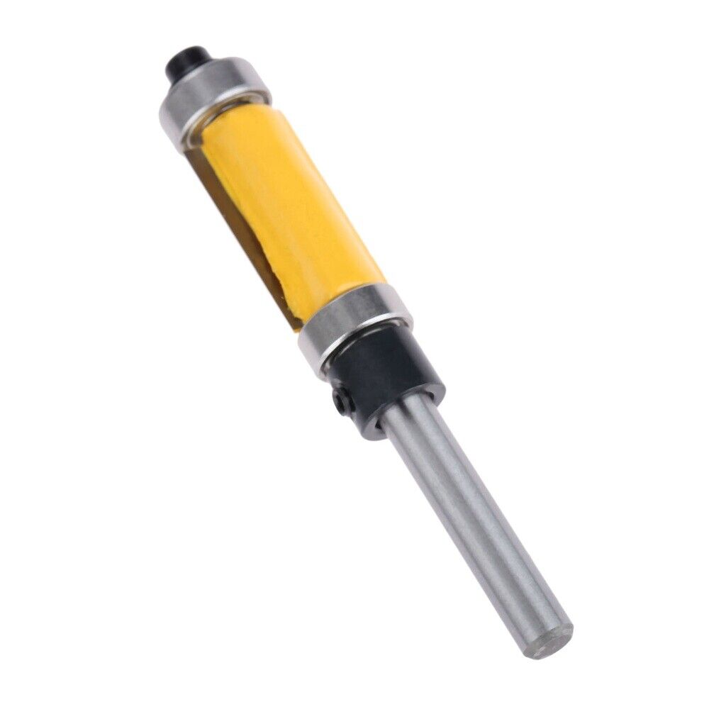 1/4" Shank Bearing Flush Trim Pattern Woodworking Milling Router Bit Cutter Tool
