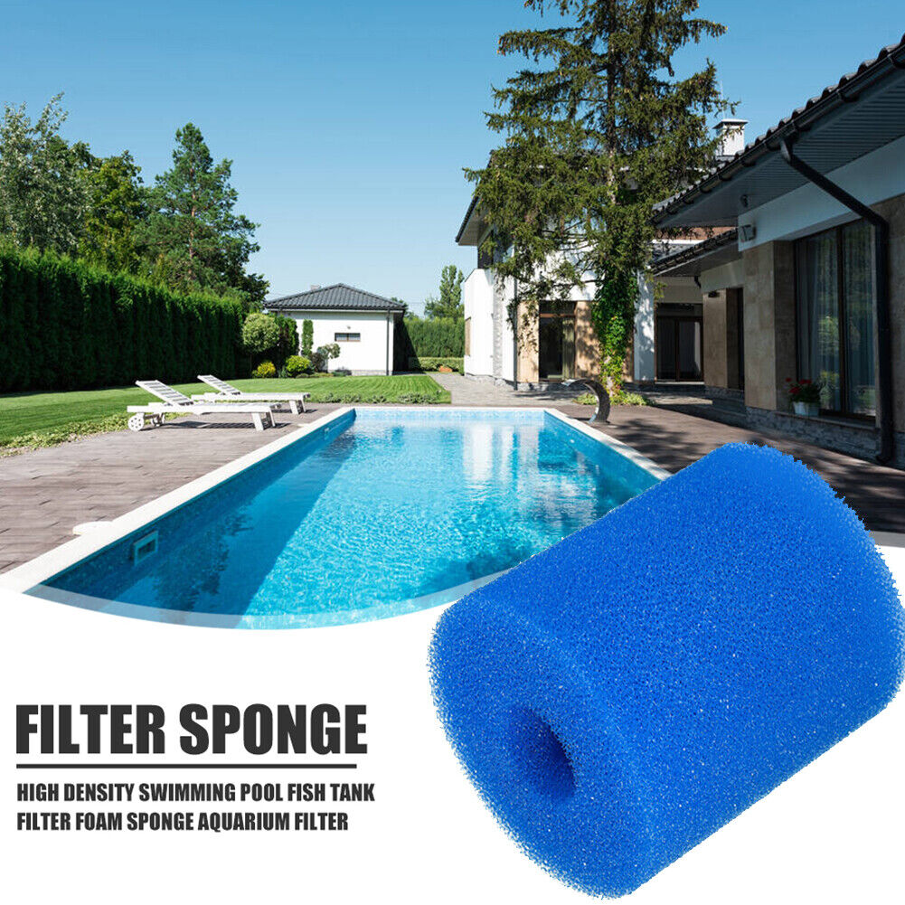Reusable Swimming Pool Filter Foam Cleaning Washable Pool Sponge Column