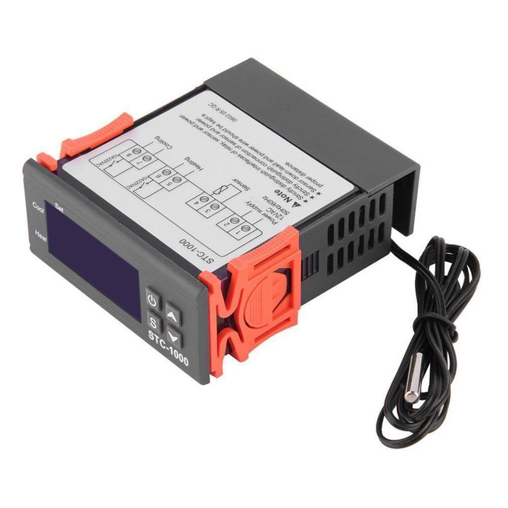 STC-1000 Electronic Digital Temperature Controller Thermostat (DC 12V)