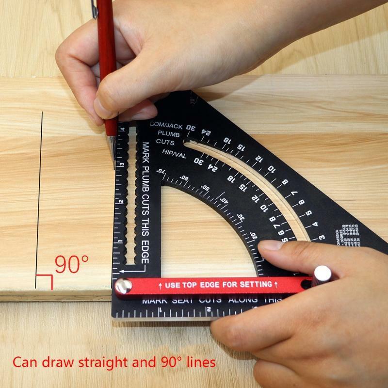 Triangle Squares Ruler Triangle Marking Ruler Protractor Convenient Positioning