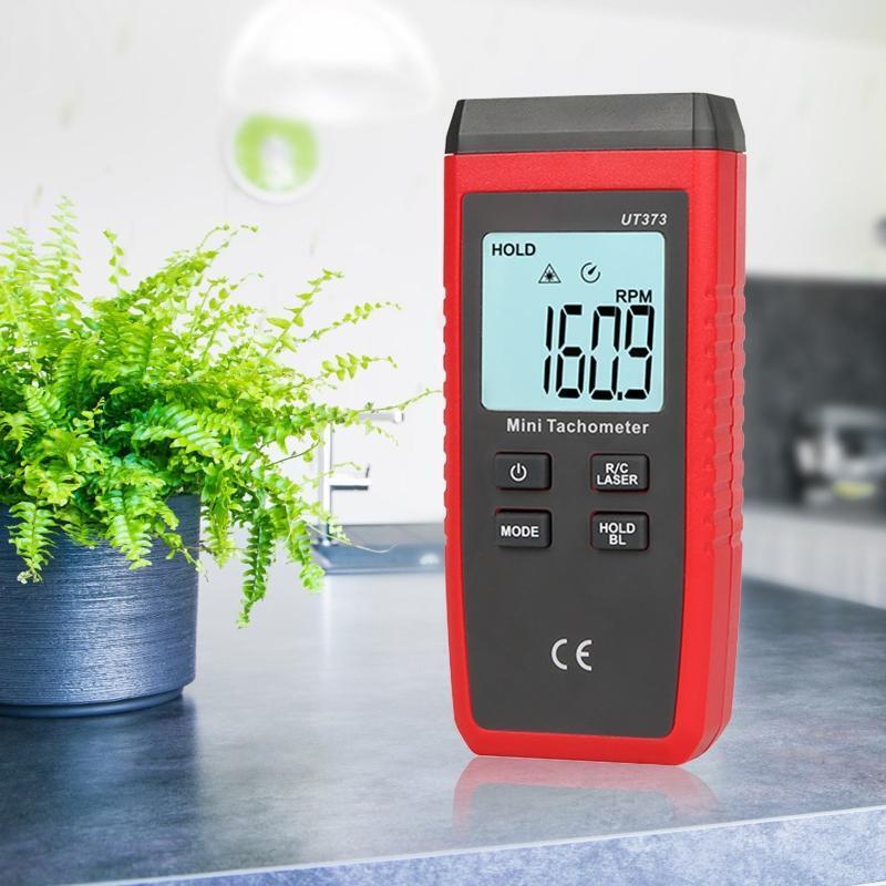 High Precision La-ser Photo Tachometer Digital Tachometer w/  Data Hold Function