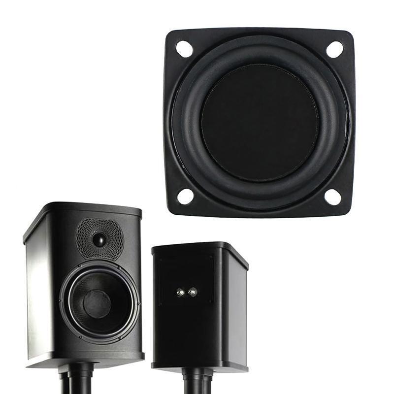 2Pieces Passive Radiator Vibrating Subwoofer DIY Repairing Exquisite Workmanship