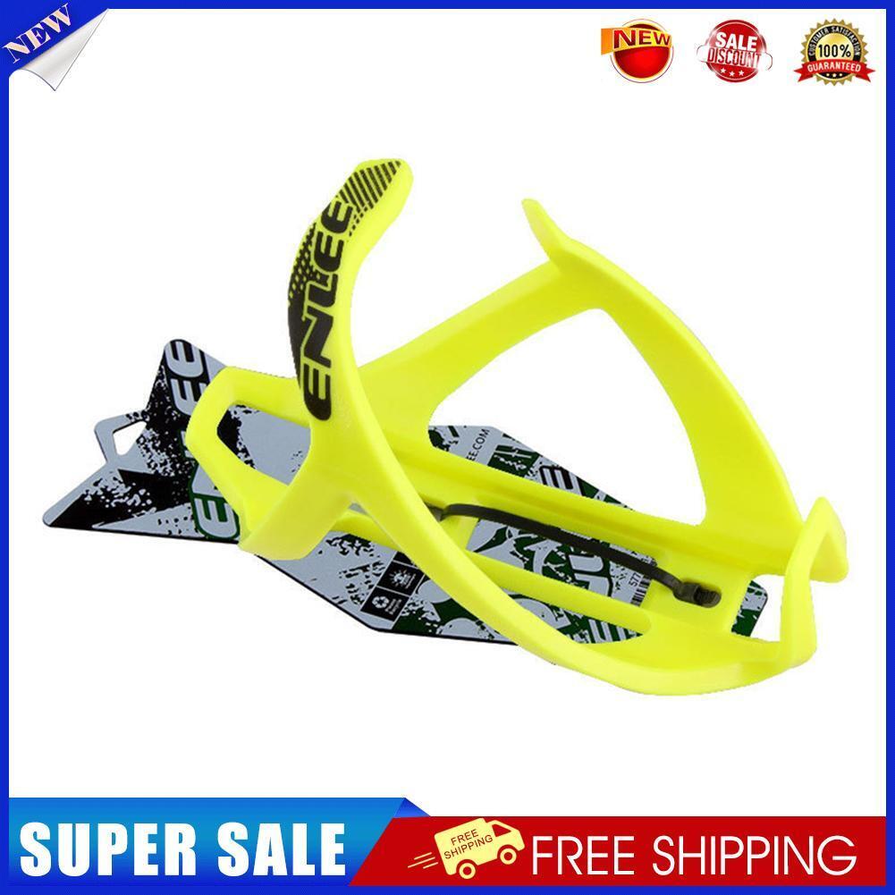 ENLEE Bicycle Water Bottle Cage Holder for MTB Road Folding Bike (Green)