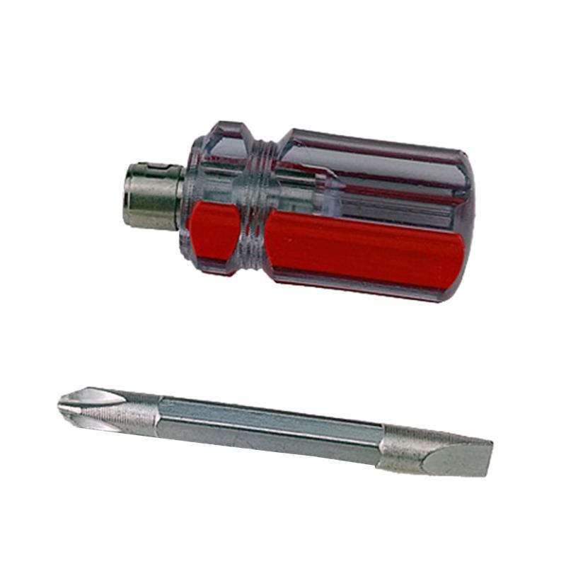 Portable Screwdriver Multi-purpose 2-in-1 Metal Screw Driver for Home Repairing