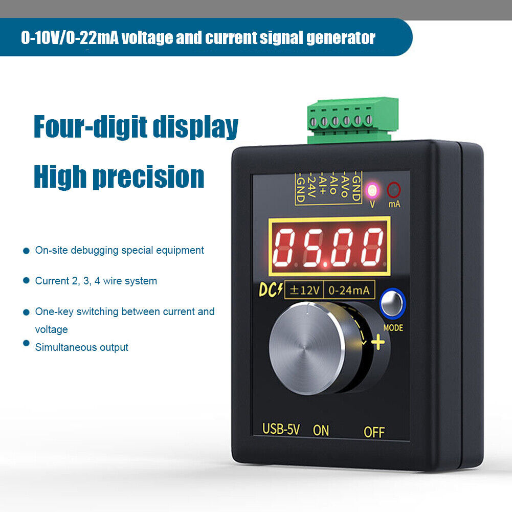 Digital Voltage Current Signal Generator Measuring Instruments (w/ Battery)