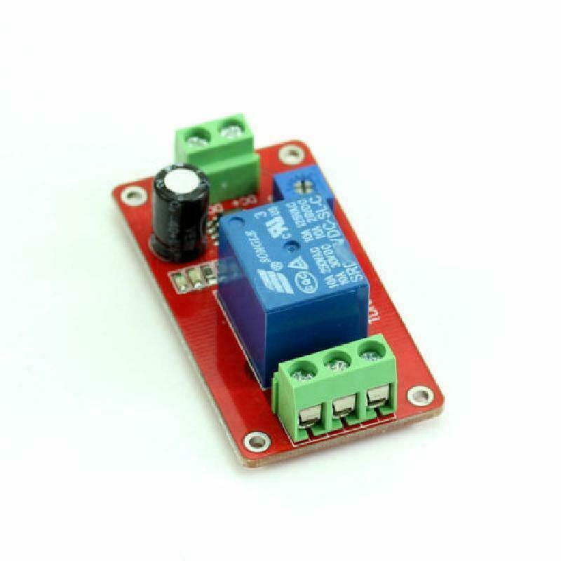 12V Delay Timer Relay NE555 Adjustable Delay Switch 1 to 20 Second DC New