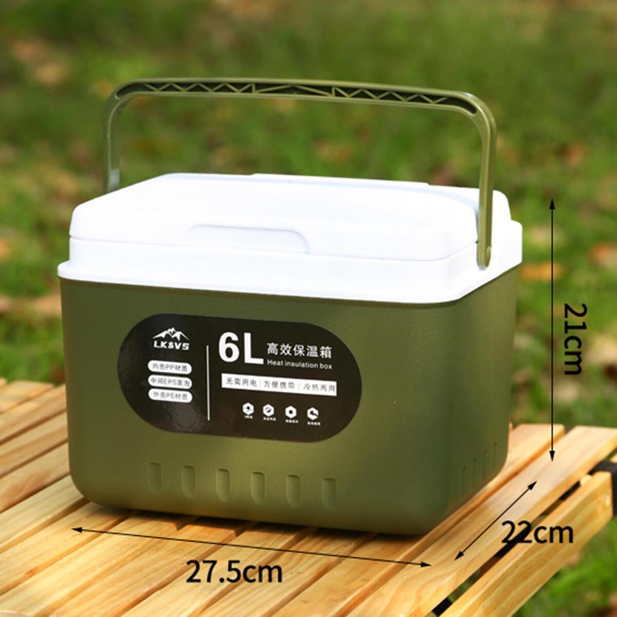 Insulated Thermal Box Refrigerator Cooler Bag for Transportation Fishing RV