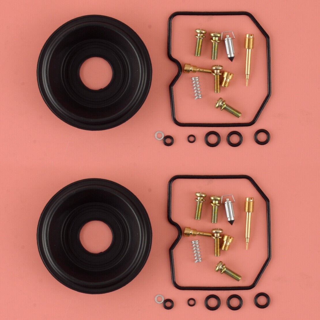 2Set Carburetor Repair kit Part Fit For Kawasaki KAF450 B1 Mule 1000 UTV 88
