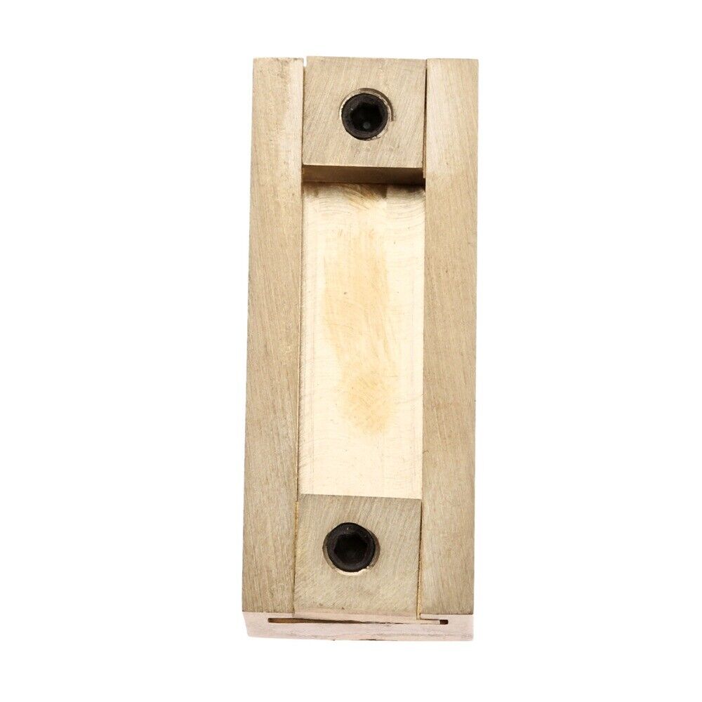 1pc Brass Steel T-Slot Fixture Holder  Brass Alphabet Letter Font Stamp