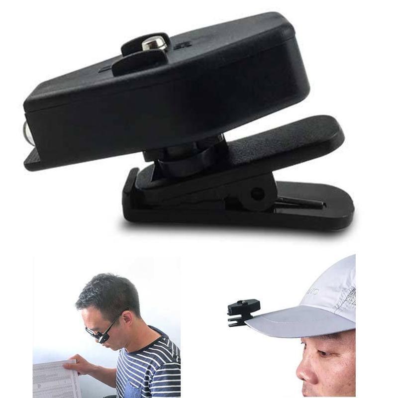 Clip-on Eyeglass LED Light Book Reading Mini Lamp 360 Degrees Adjustable Lamp