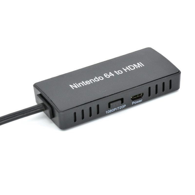 High Defination N64 to HDMI-Compatible Video Audio Converter 720P/1080P