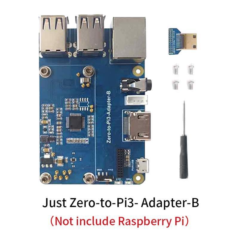 Ethernet/USB HUB HAT for Raspberry Pi with 1x RJ45 Ethernet Port and 4x USB Port