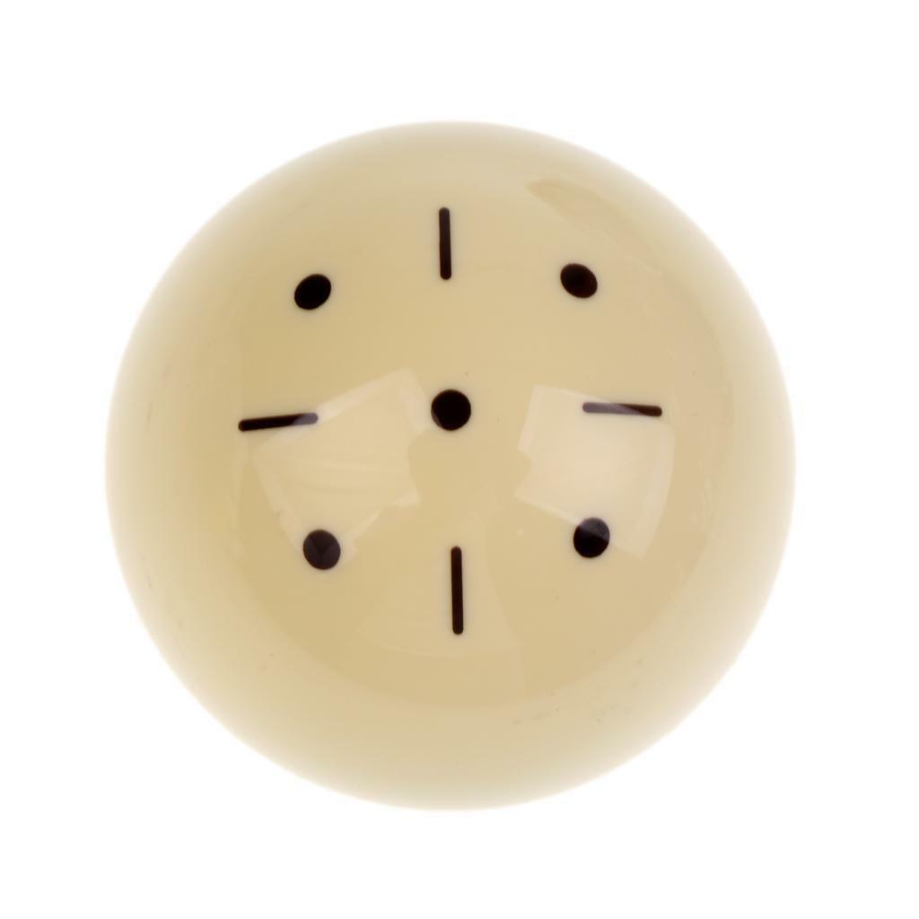 Billiard Beginner Dot Practice Training Pool Cue Ball 2 1/4" 6 oz