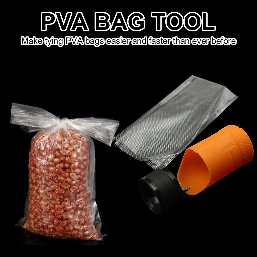 PVA Loader Bag System Bait Loading Tools for Carp Rig Coarse Method Feeder