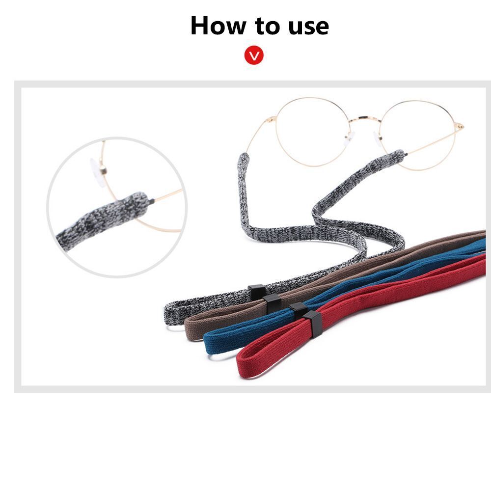 Eye wear Accessories Anti Slip Glasses Chain Eyewear Cords Eyeglass Lanyard