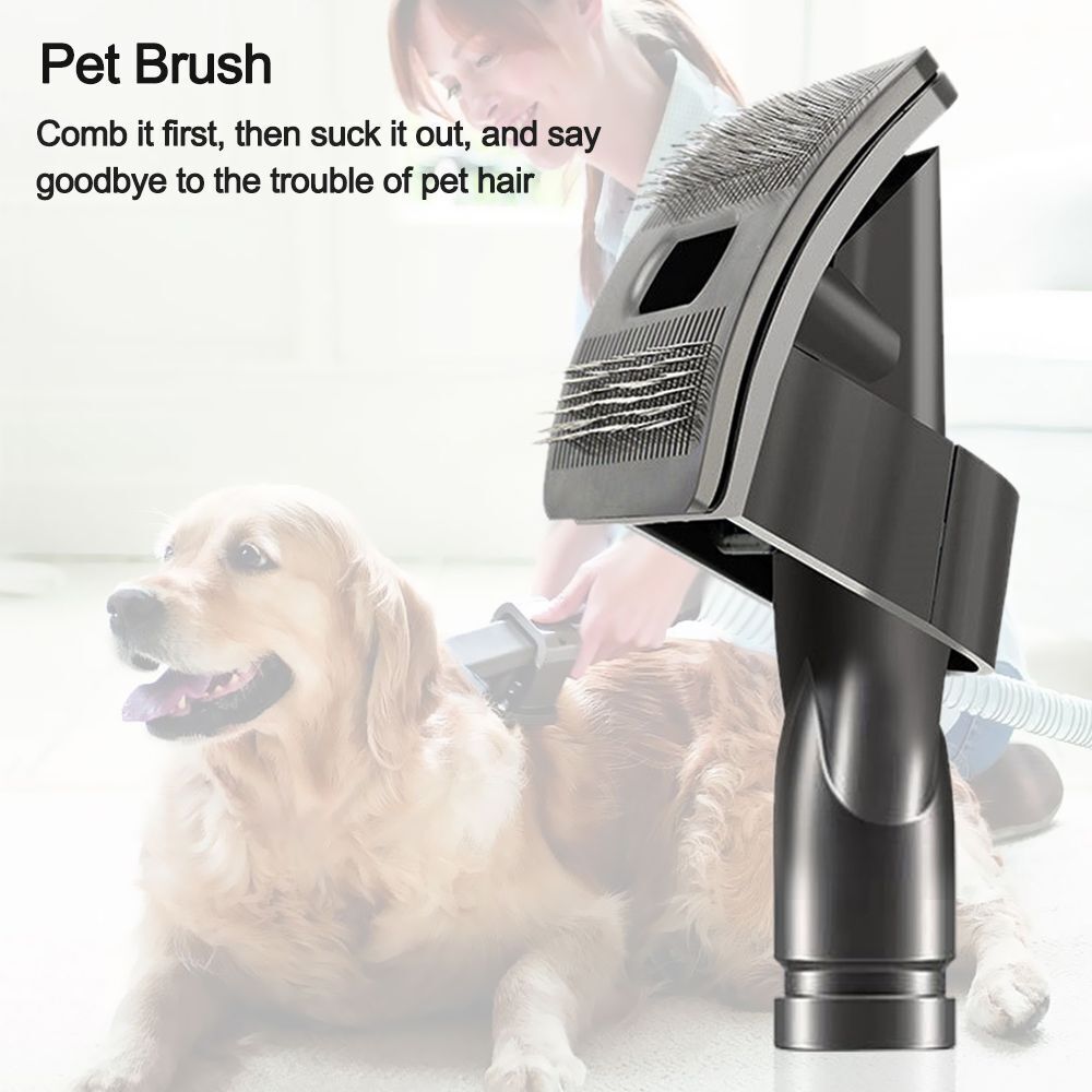 Accessories Hair Brush Pet Brush Vacuum Attachment Dog Cat Pet Bed Brush