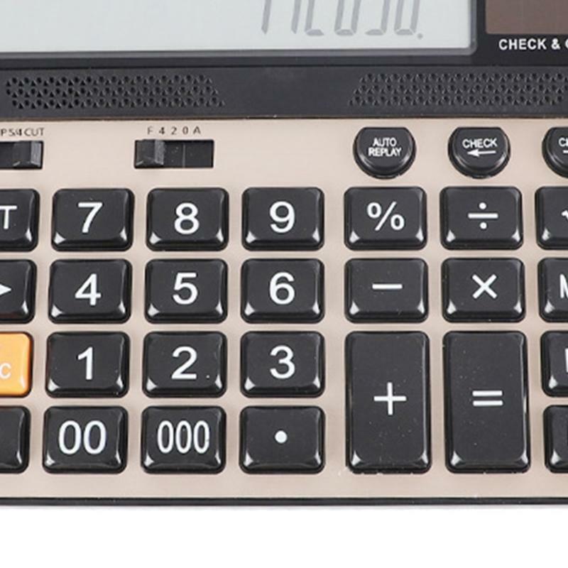 Home Office 14 Digits Electronic Calculator Large Screen Desktop Calculators