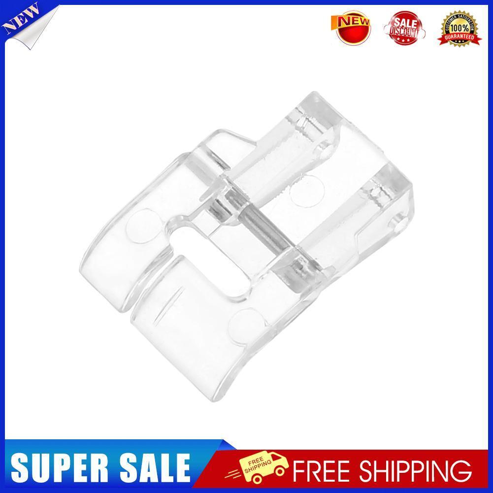 Transparent Plastic Short Satin Inlaid Presser Foot Feet Sewing Accessories