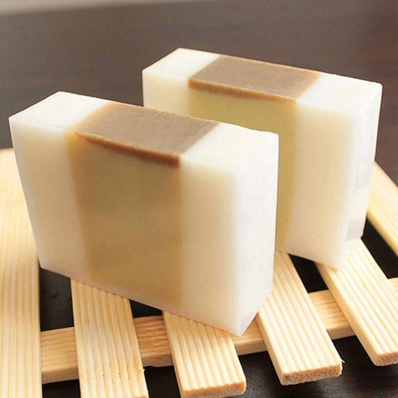 Silicone Loaf Soap Mold Dividers White Mould DIY Handmade Swirl Making Tool Gift