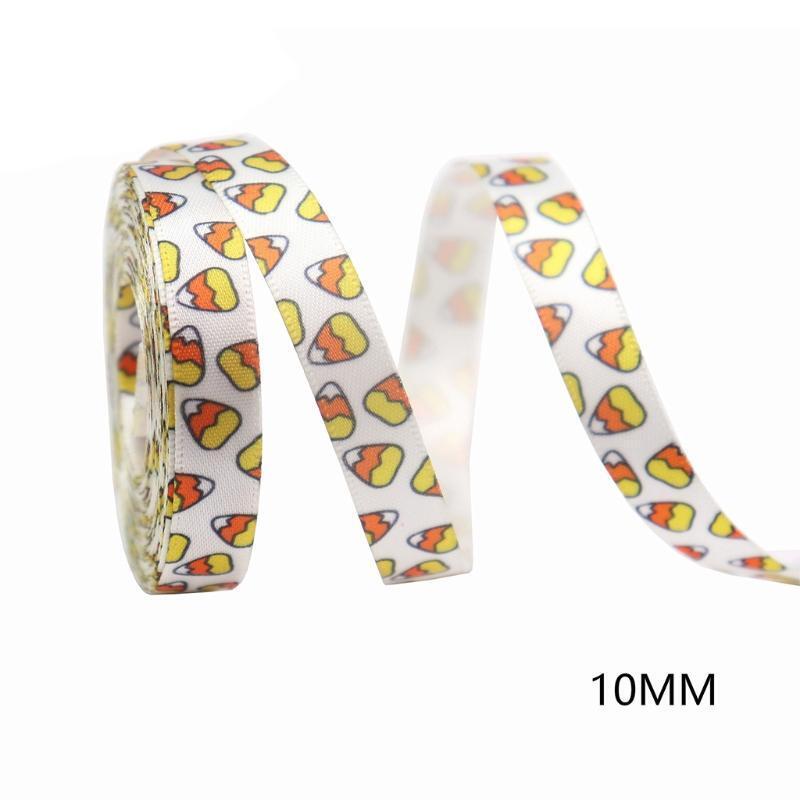 Grosgrain Ribbons Pumpkins Ribbon Hair Bow Clips Gift Bows Crafts DIY Sewing