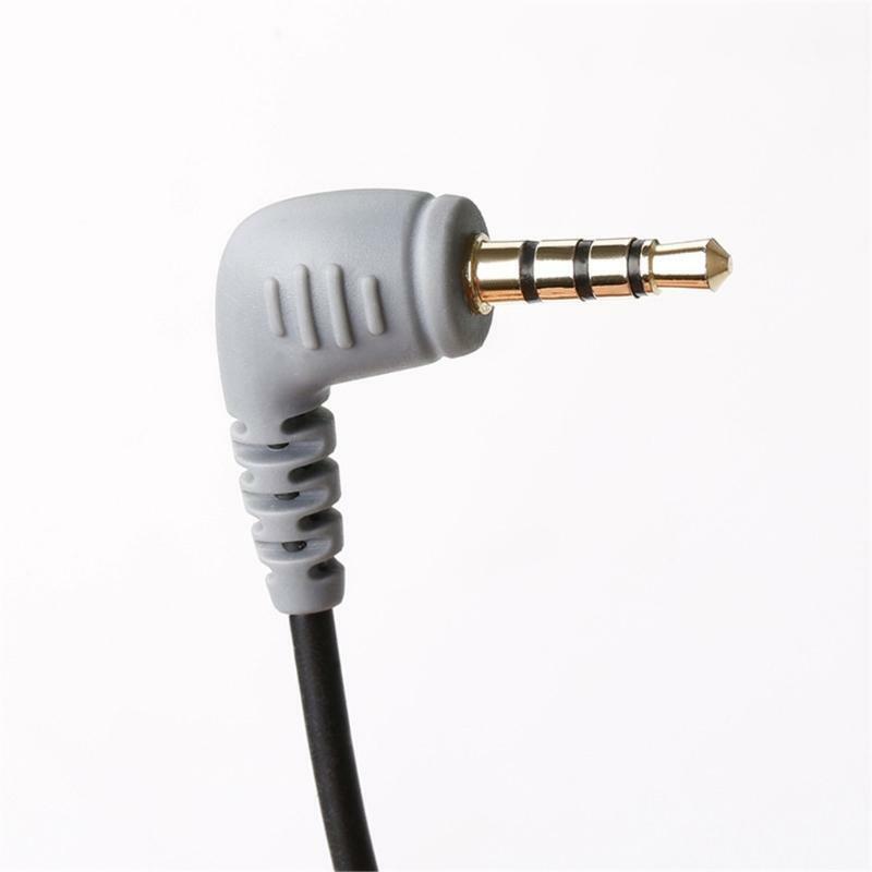 3.5mm TRS to TRRS Adapter - Microphone Adapter TRS-TRRS Replacement Cable