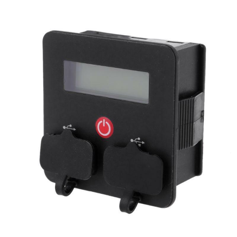 Universal Digital Voltmeter Battery Capacity Indicator Waterproof Module 12V 24V