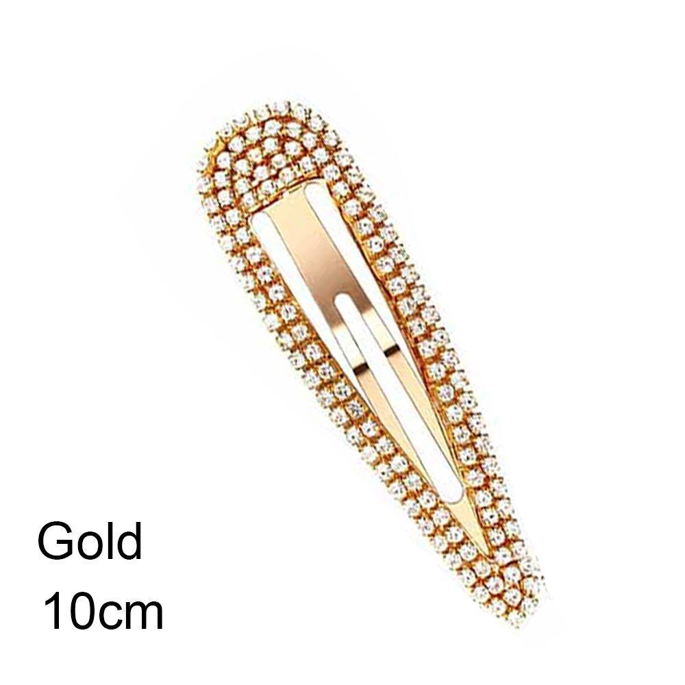 Accessories Crystal Snap Clip Hair Clips Snap Hairpin Hair Barrette Hair Pins