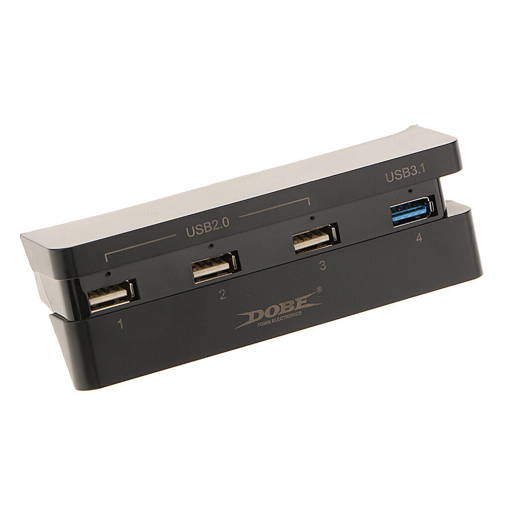 For  PS4 -Port Hub USB 3.1 High  Extension Charger Adapter