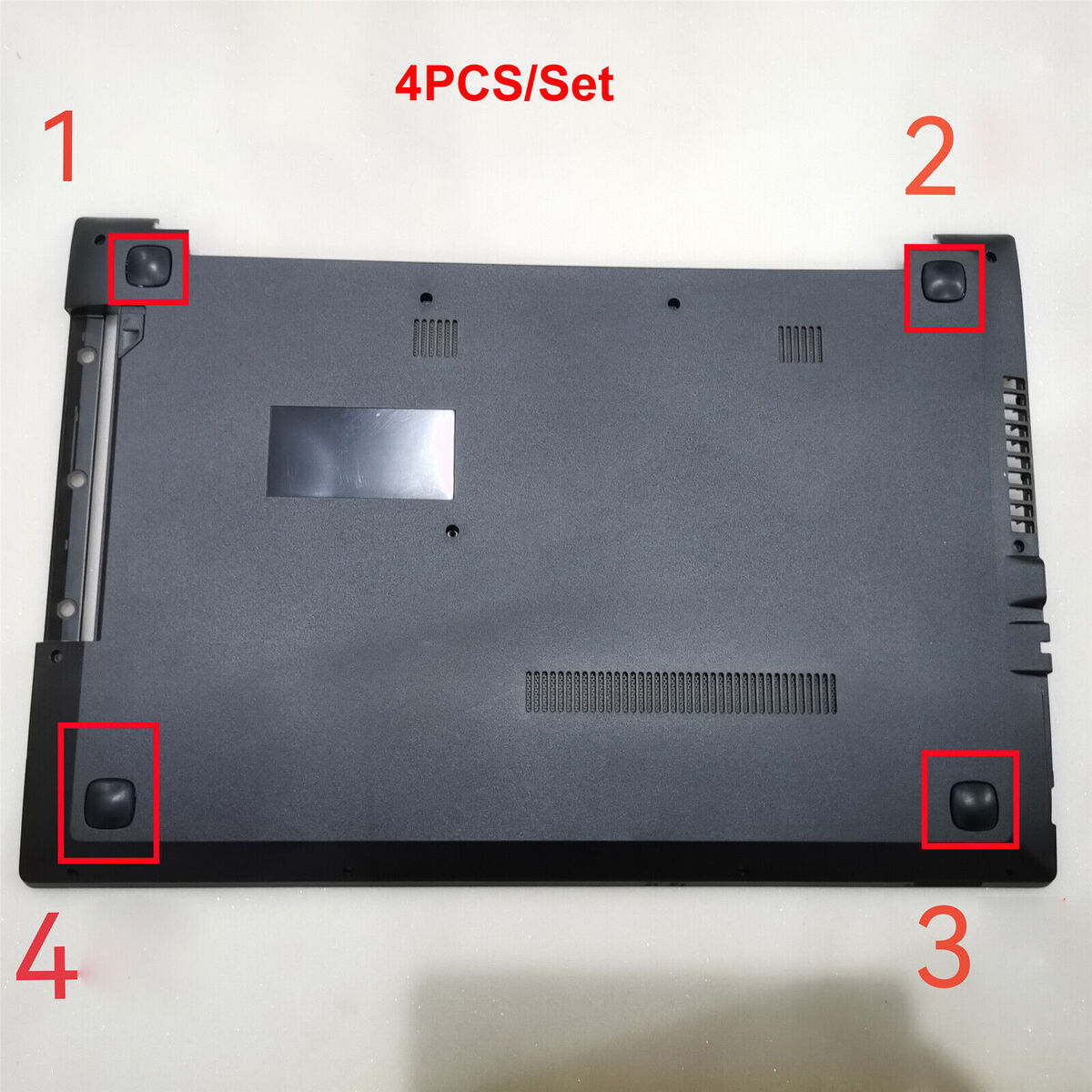 4 PCS New Laptop Feet Cover Rubber Pad for Lenovo E52 E52-80 v510-15 IKB Parts