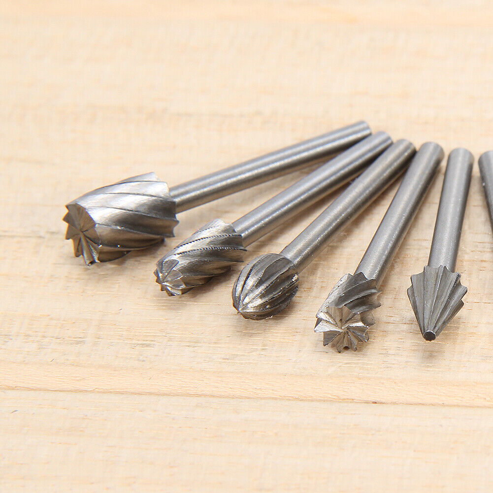 10pcs HSS Routing Router Bits For &Rotary,Engraving,Wood Working Tool