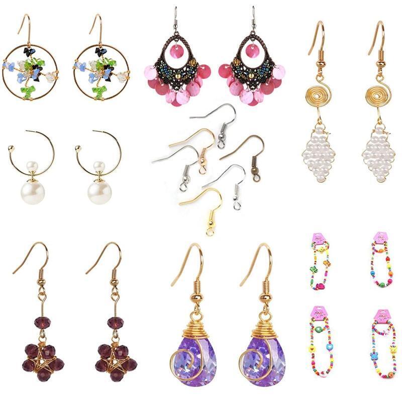2456Pcs Jewelry Making Supplies Kit with Assorted Beads Charms Findings Pliers