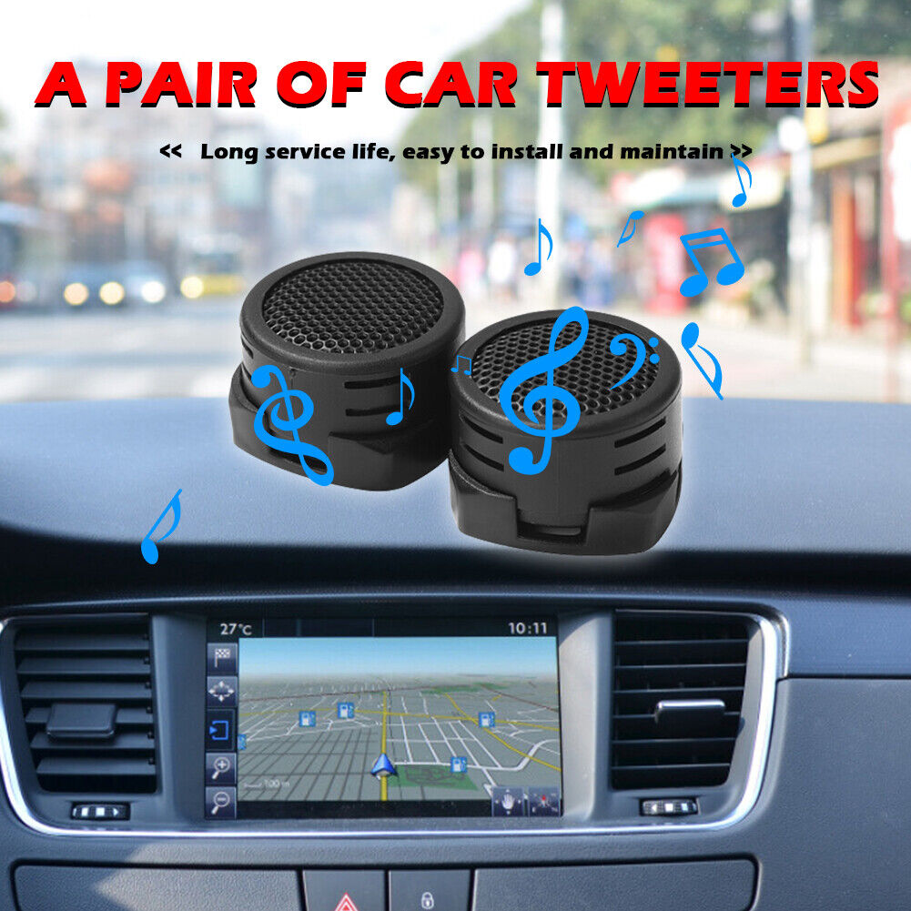 TP-005A Car Tweeters Mini Treble Loudspeakers Car Audio Speakers 1 Pair