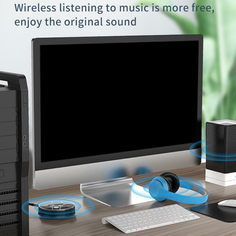 3.5mm Jack Bluetooth-compatible5.0 Receiver Transmitter 2 in 1 Plug and Play