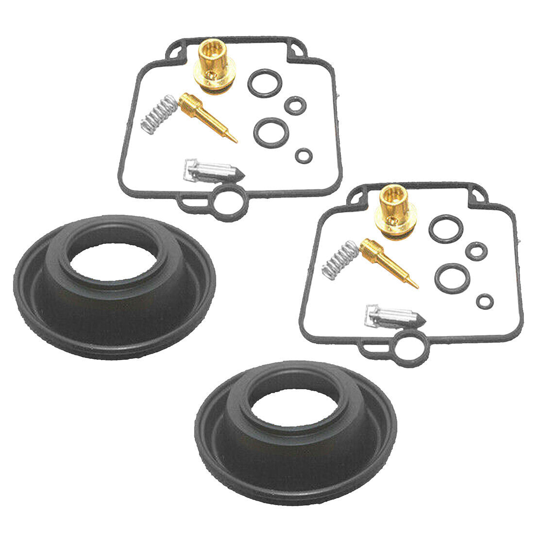 2SET Carburetor Carb Diaphragm Kit Fit for Suzuki GSXR 750 1990-91 GSXR750W
