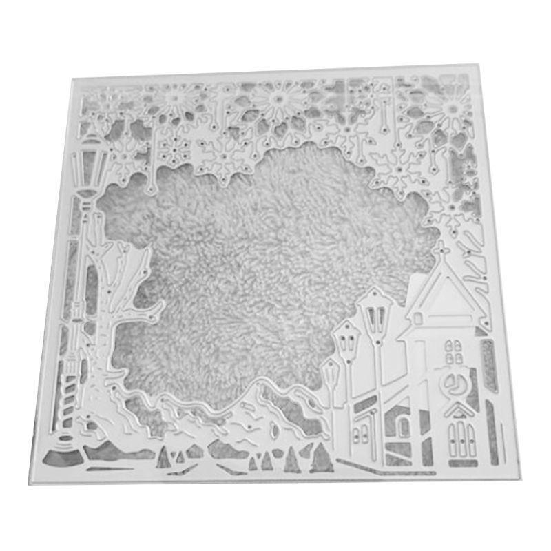 Snowflake Metal Cutting Dies Stencil Scrapbooking DIY Album Stamp Paper