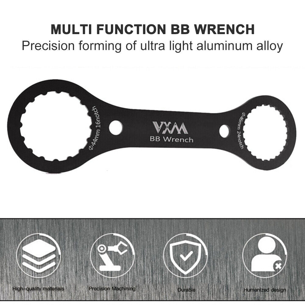 BB44 BB46 BB49 Bottom Bracket Wrench for SM-BB51 BB52 BB70 BB71 (Black)