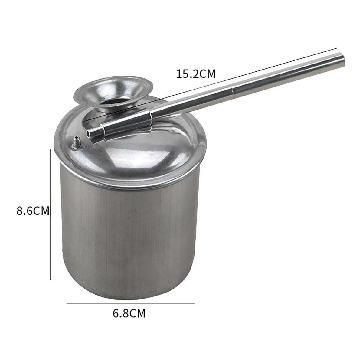 Pottery  Glazes Pots Craft Painting Stainless Steel Clay Tool 300ml