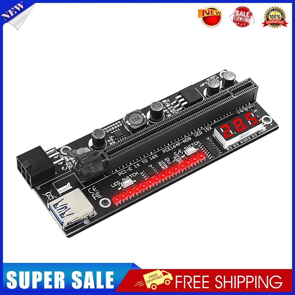 PCI-E 1x to 16x Graphics Card Extender+Adapter+Extension Cable Mining Riser