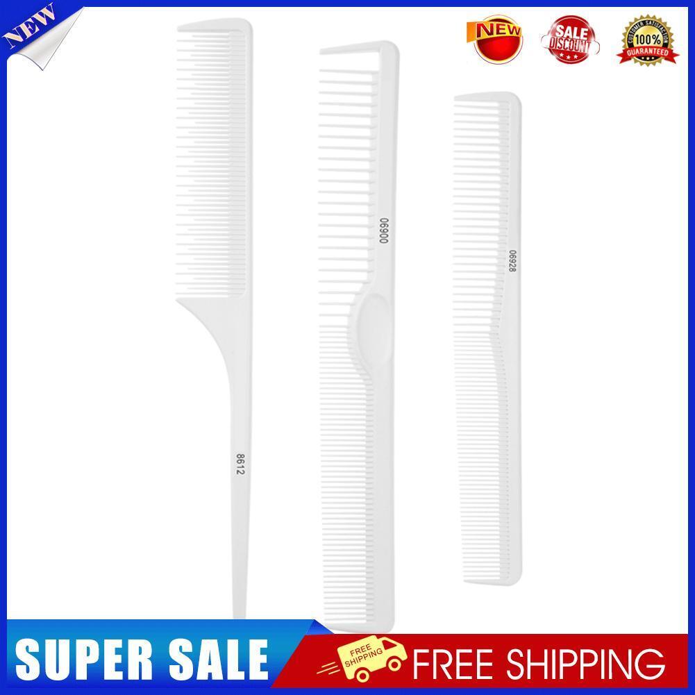 3pcs Anti Static Hairdresser Barber Salon Hair Cutting Comb Styling Tools