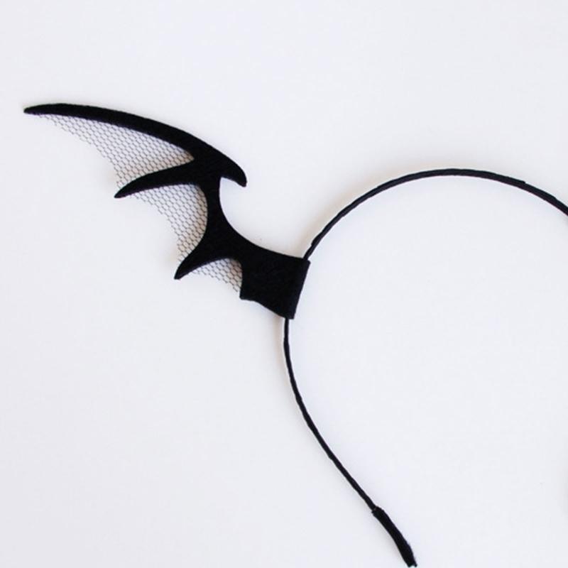 Gothic Devil Hair Hoops Night Party Anime Lolita Hairband Devil Headbands