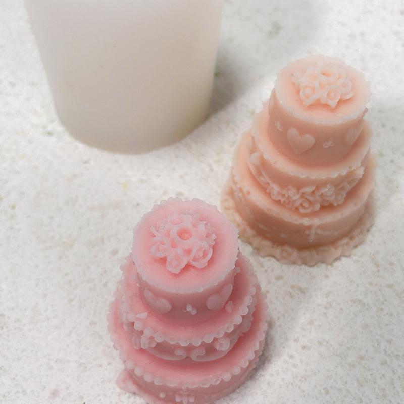 Biscuit Mould Three-Layer-Cake Shape Cake Mold DIY Household Baking Supplies