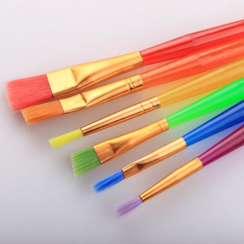 26Pcs Sponge Painting Brushes Kids Drawing Tools Early Learning Kit with PVC Bag