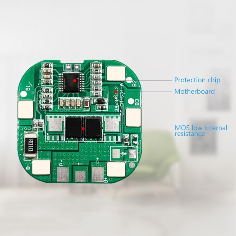 4S 16.8V Ternary 18650 Batteries 16.8V Lithium Battery Protection Board